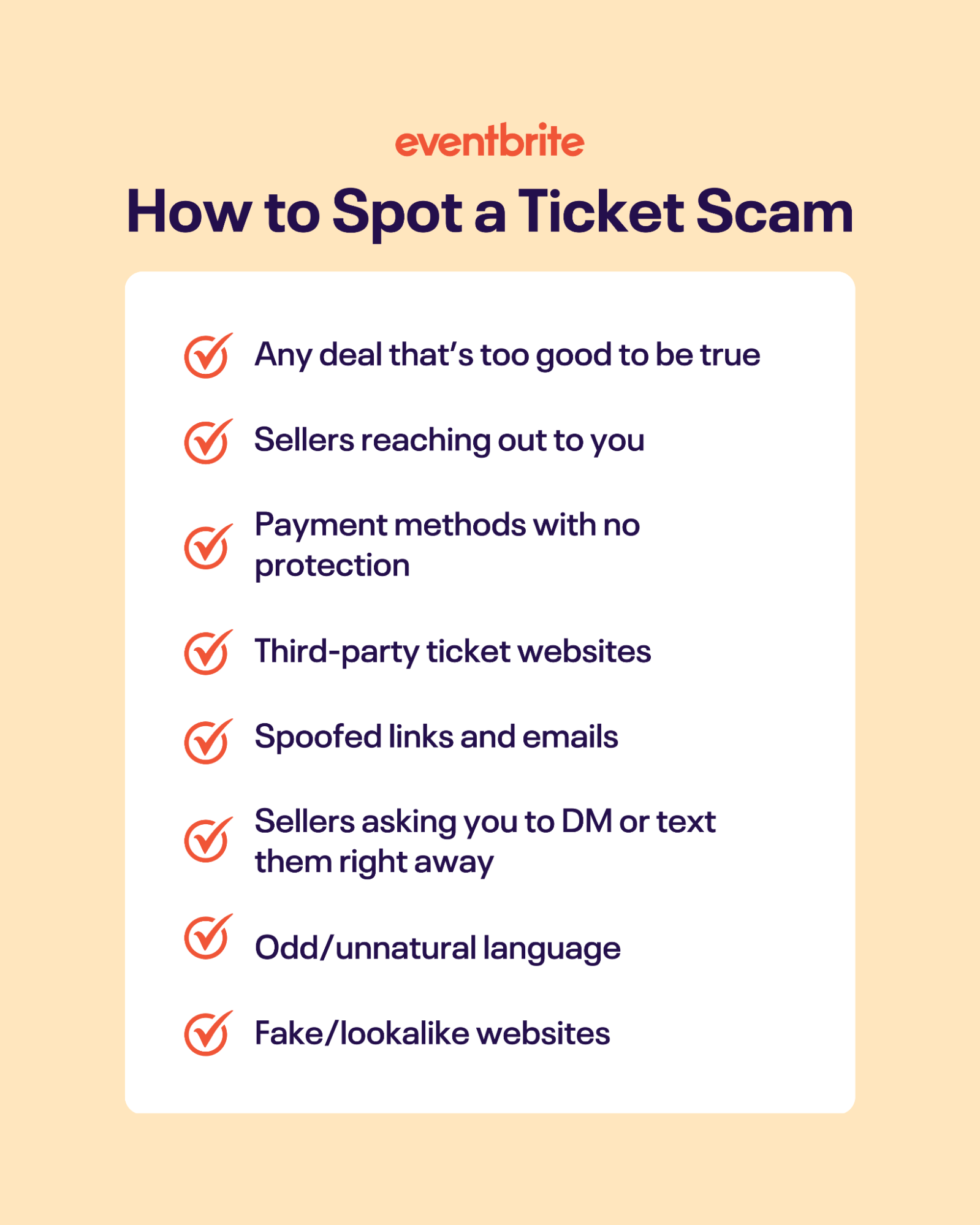 How to Spot a Ticket Scam