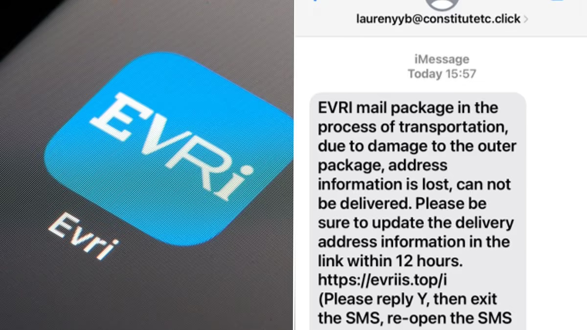 Evri Smishing Scam